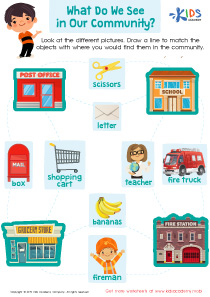 Kindergarten Community Worksheets and Free Printables